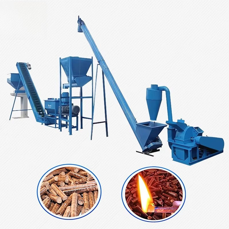 Wood Pellet Making Machine - Macreat Small Sawdust Straw Fuel Fire