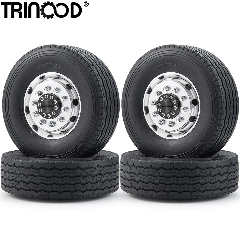 Tractor Implement - TRINOOD 1/14 Tamiya Front Wheel Rims