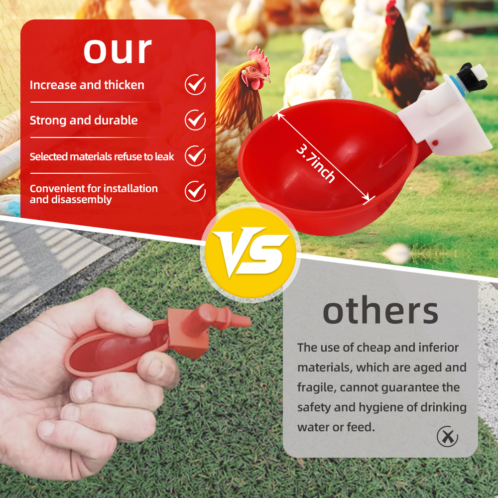 5-20Pcs Automatic Chicken Duck - Chicken Nipple Drinker reseña y precio