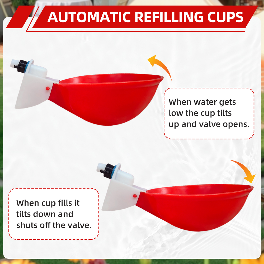 5-20Pcs Automatic Chicken Duck - Chicken Nipple Drinker reseña y precio