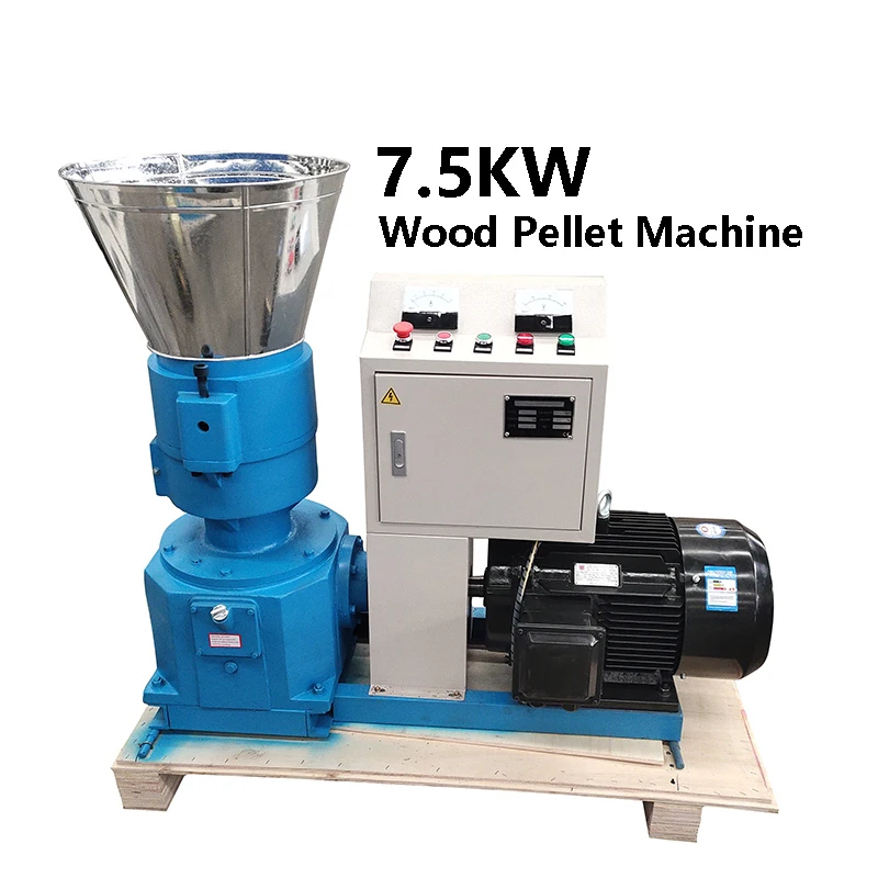 7.5kw Pellet Making Machine Pr - Wood Pellet Making Machine reseña y precio
