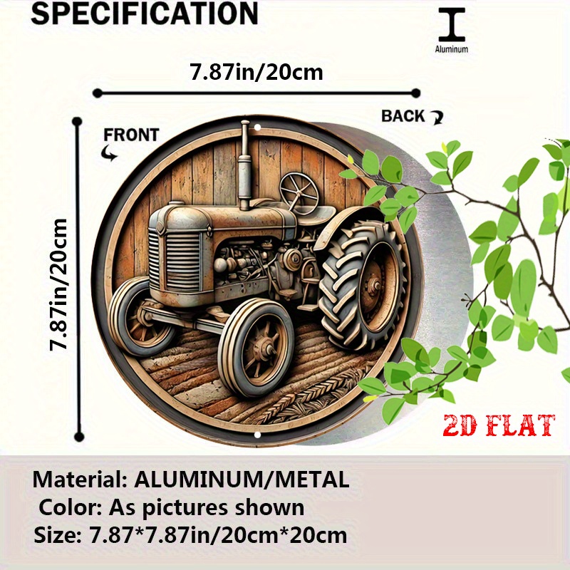 2D planar design, 1 circular w - Tractor Implement reseña y precio