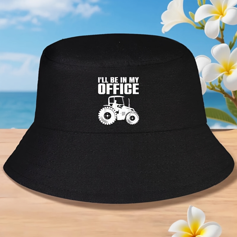 2026 Men' Tractor-Themed Bucke - Agriculture Farming Hats reseña y precio
