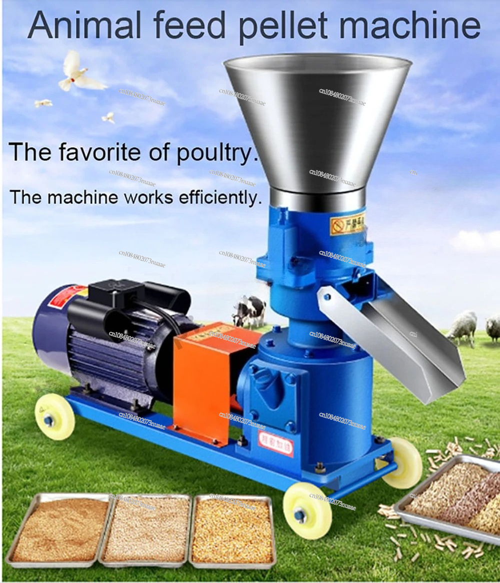 220V/380V 100kg/h-200kg/h Pell - Wood Pellet Making Machine reseña y precio