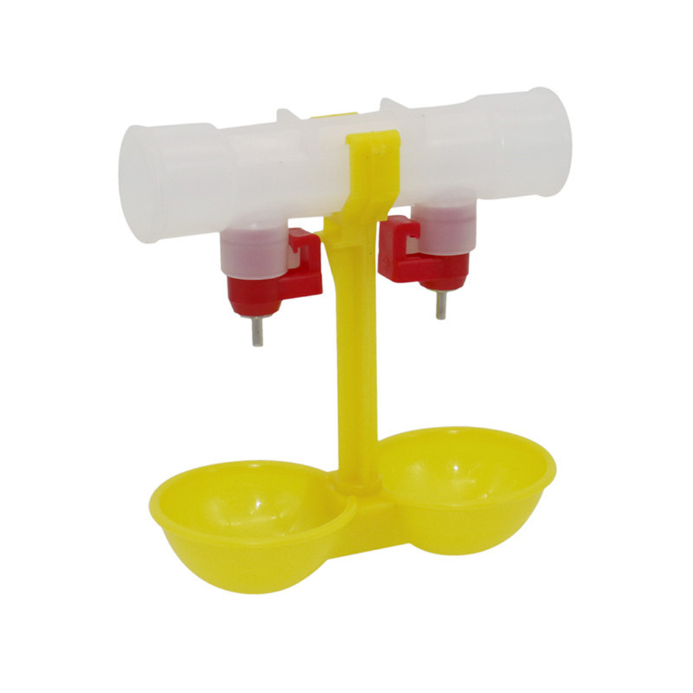 Chicken waterer double nipple  - Chicken Nipple Drinker reseña y precio