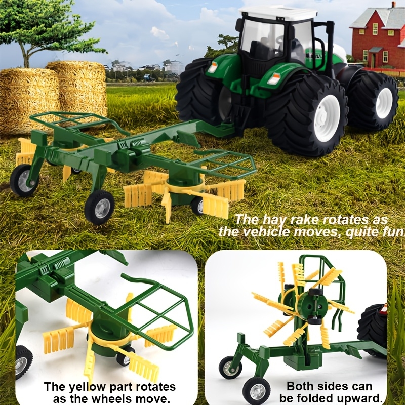 Farm Tractor Toy Set for Kids: - Tractor Implement reseña y precio