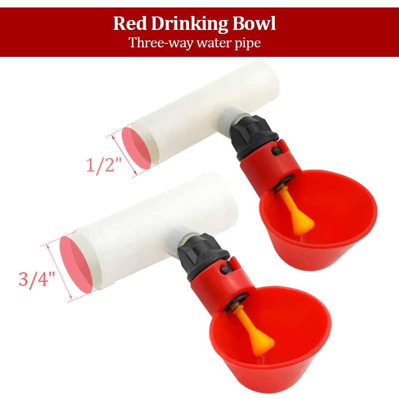10Pcs Automatic Chicken Quail  - Chicken Nipple Drinker reseña y precio