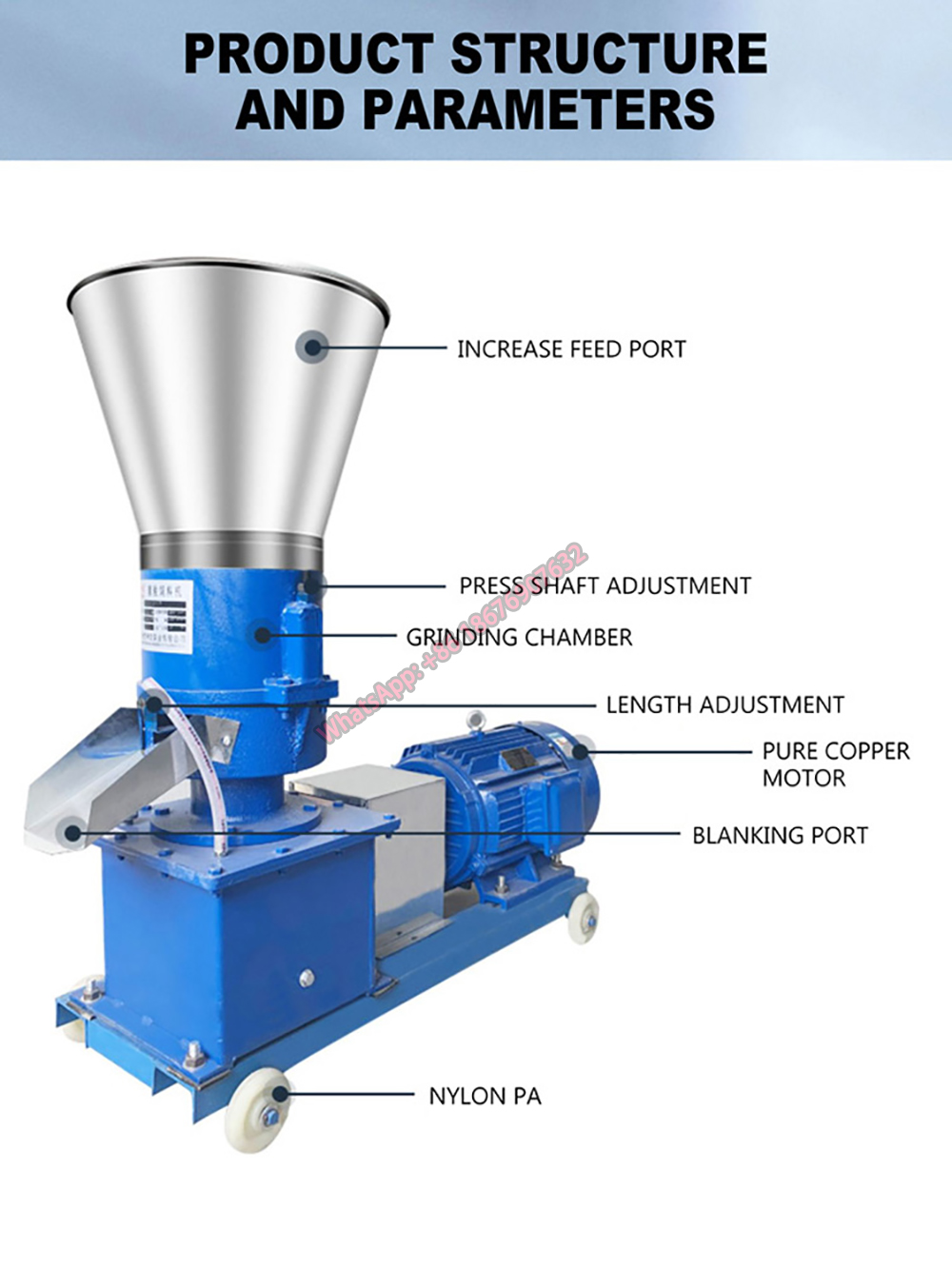 CH-150 Electric Poultry Chicke - Wood Pellet Making Machine reseña y precio