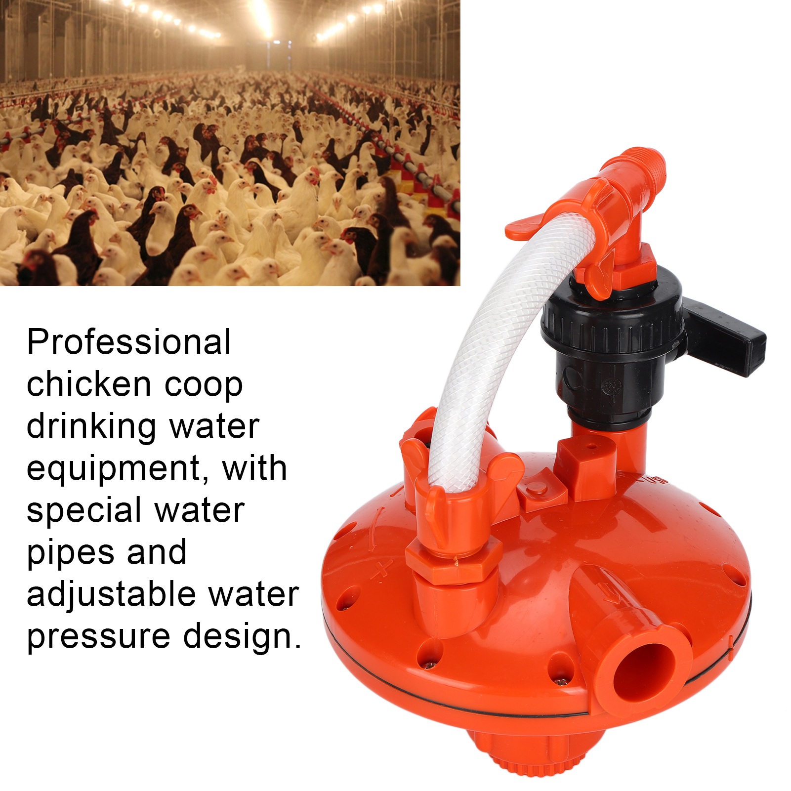 Farm Water Pressure Regulator  - Chicken Nipple Drinker reseña y precio