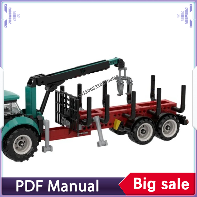 Urban City Tractor MOC Buildin - Tractor Implement reseña y precio
