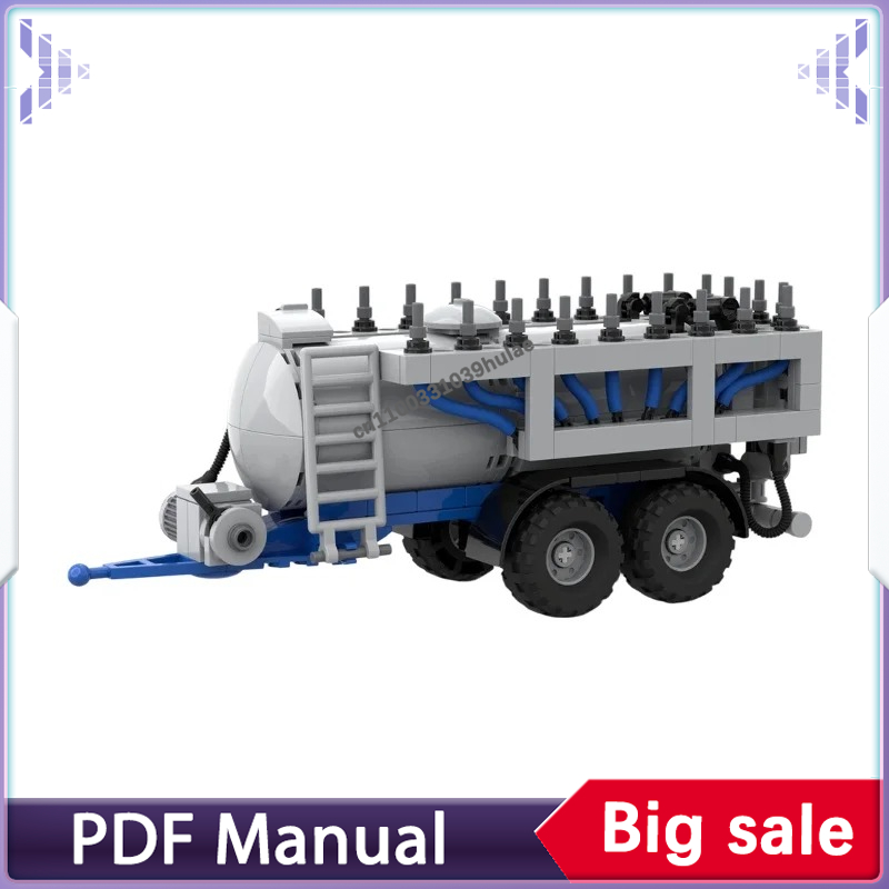 Urban City Tractor MOC Buildin - Tractor Implement reseña y precio
