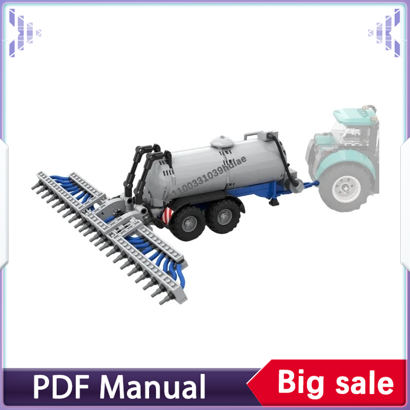 Urban City Tractor MOC Buildin - Tractor Implement reseña y precio