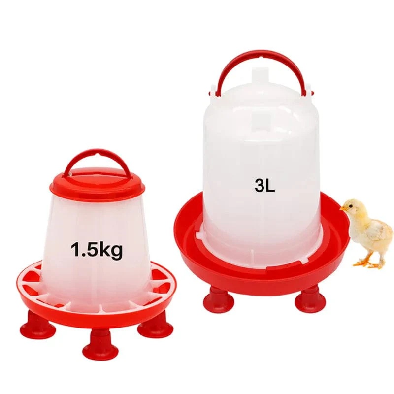 1 Pc 1.5 kg/3 L Bucket With Au - Chicken Nipple Drinker reseña y precio