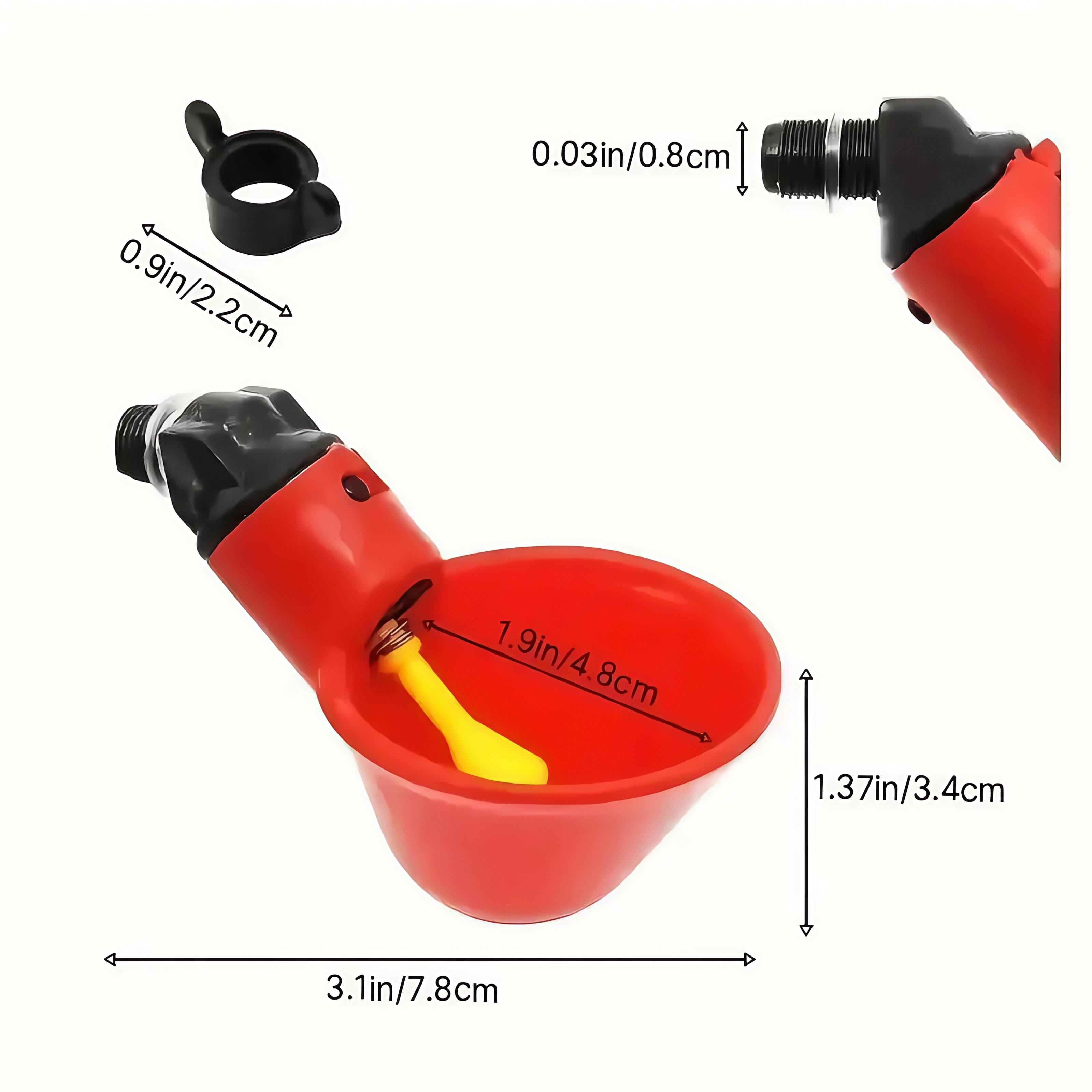 5/10/15Pcs Chicken Quail Hangi - Chicken Nipple Drinker reseña y precio