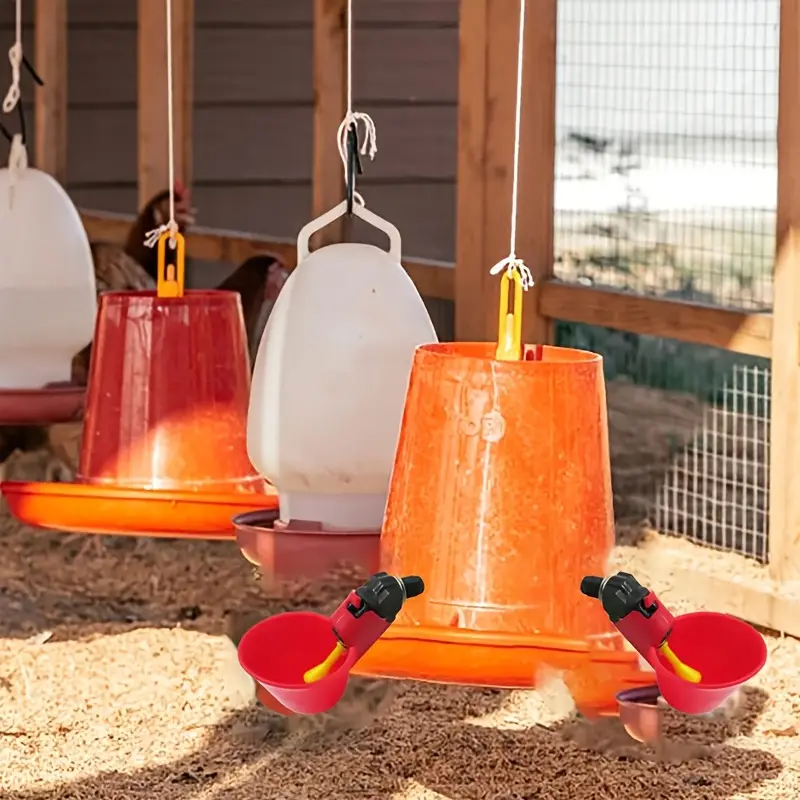 5/10/15Pcs Chicken Quail Hangi - Chicken Nipple Drinker reseña y precio