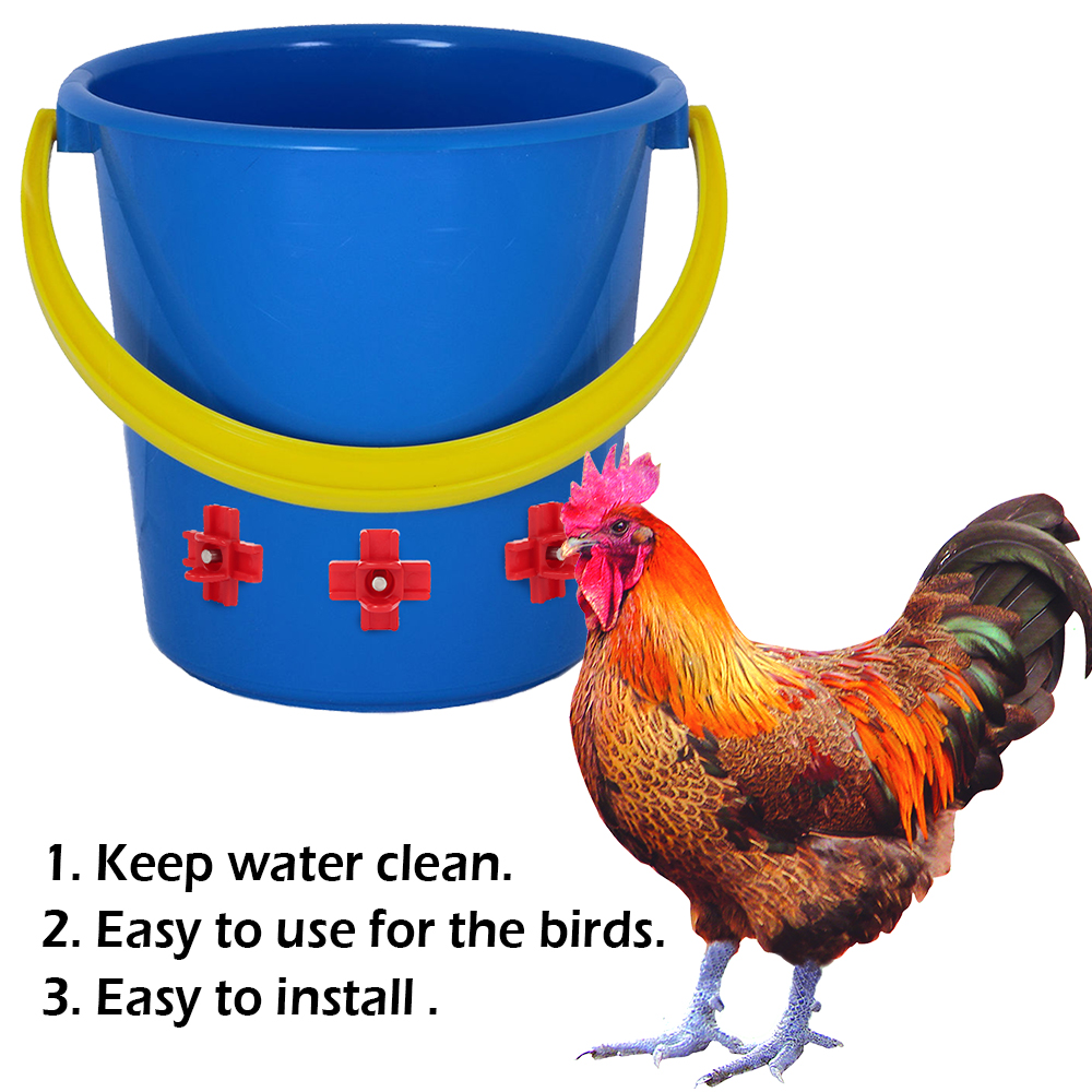 12 pcs Automatic Chicken Water - Chicken Nipple Drinker reseña y precio