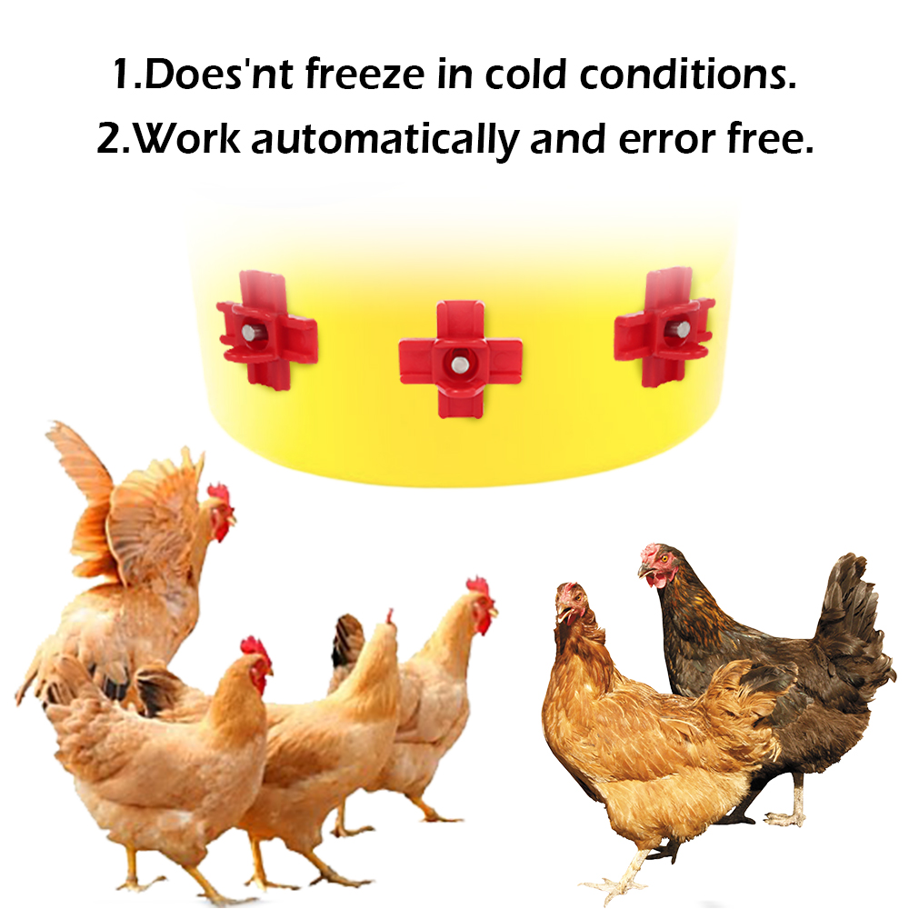 12 pcs Automatic Chicken Water - Chicken Nipple Drinker reseña y precio