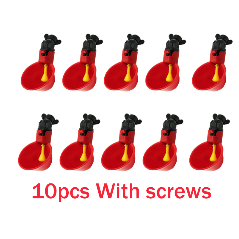10Pcs Chicken Quail Hanging Wa - Chicken Nipple Drinker reseña y precio