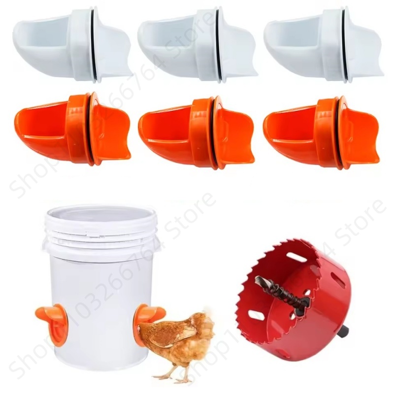 Automatic Gravity Chicken Feed - Chicken Nipple Drinker reseña y precio